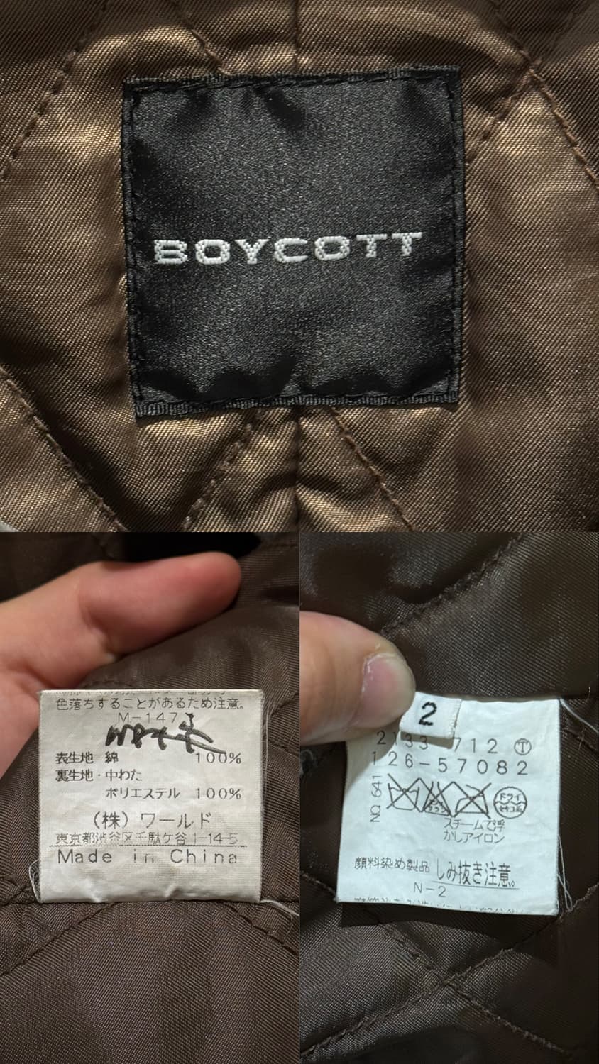 Boycott 자켓 사이즈 상품이미지10