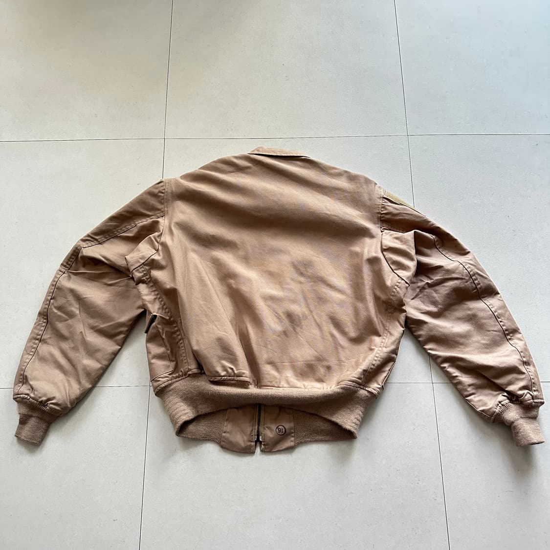 USAF 미공군 오리지널 탄컬러 CWU-36/P 아라미드 플라이트 자켓 상품이미지9