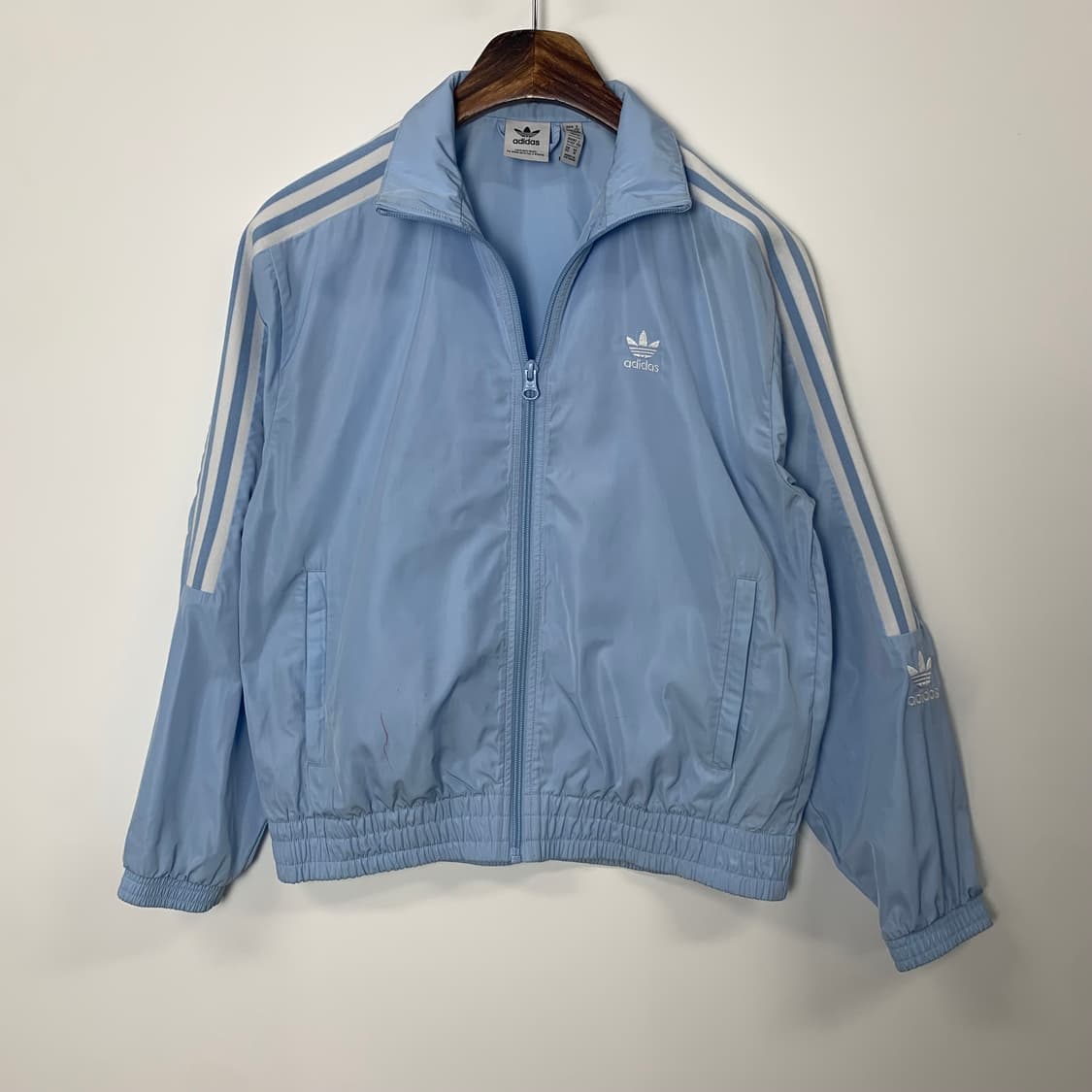 아디다스 파이어버드 스카이블루 윈드 바람막이 자켓 상품이미지2