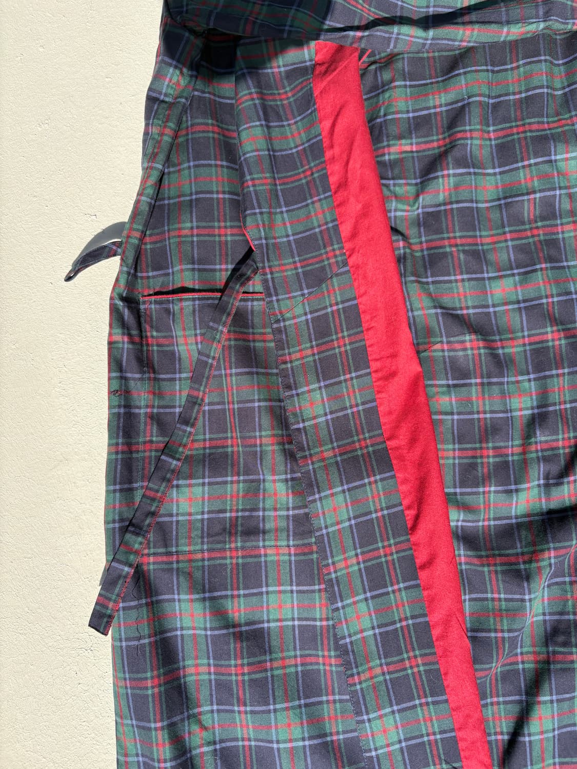 80’ DAKS check robe gown 상품이미지5