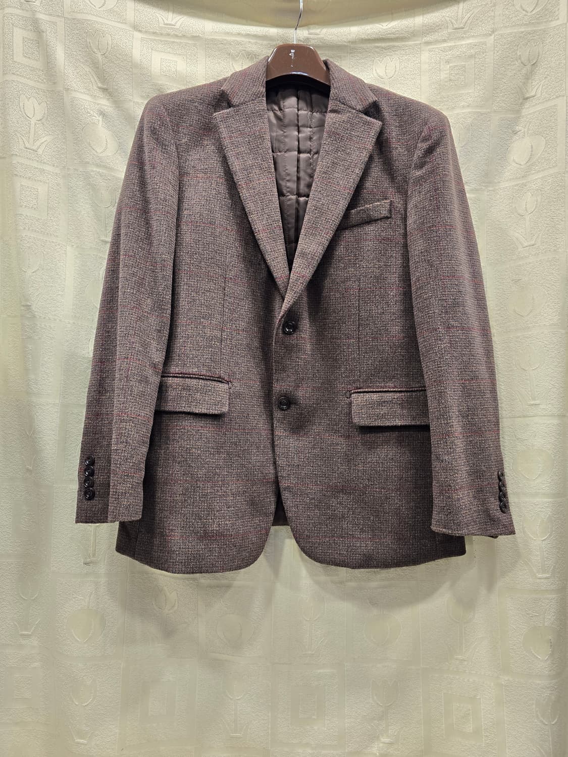 워모 L'UOMO 남성 모+캐시미어 자켓 105 상품이미지1