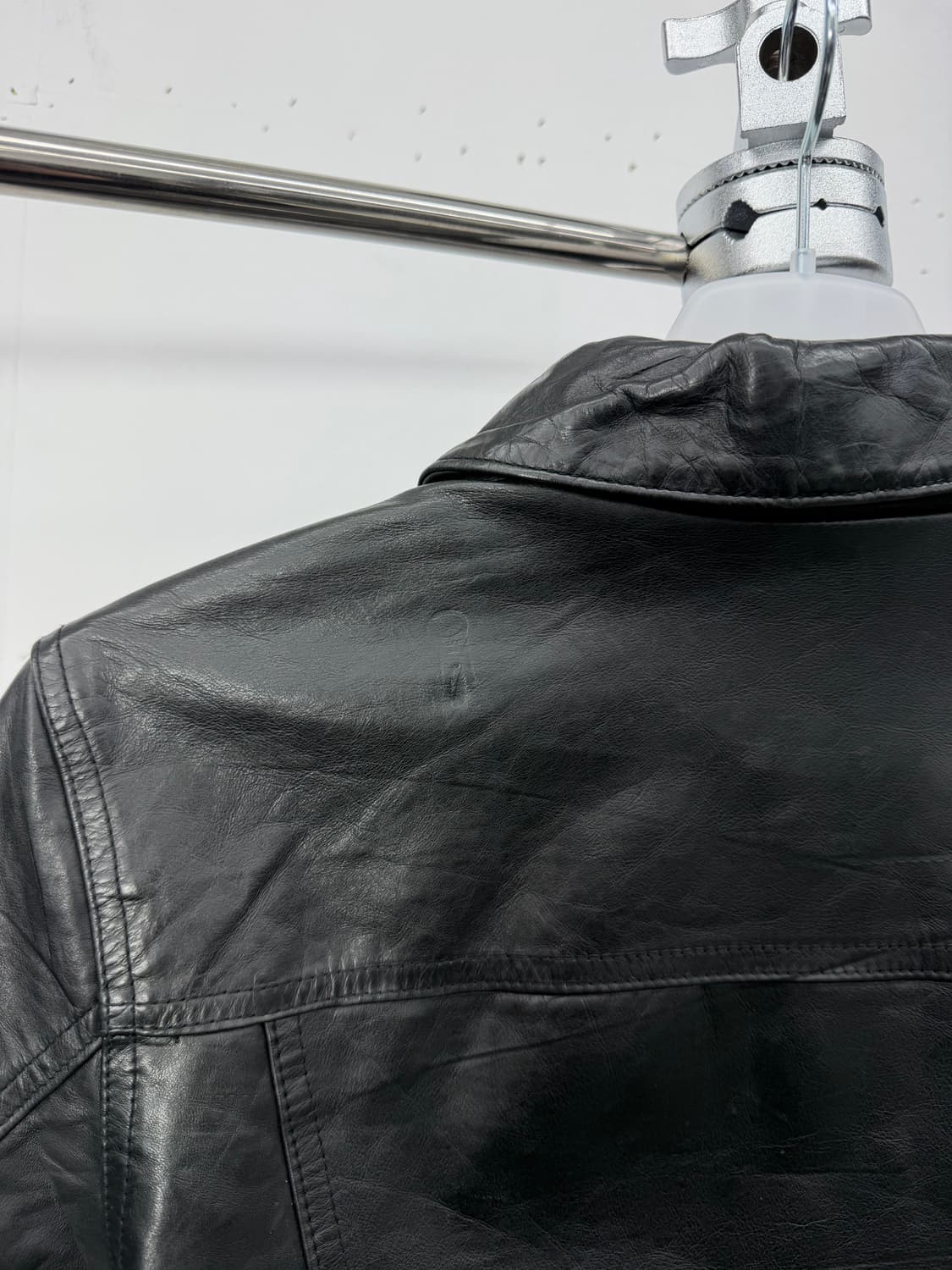 Early 2000s GAP Minimal Leather Jacket 상품이미지7