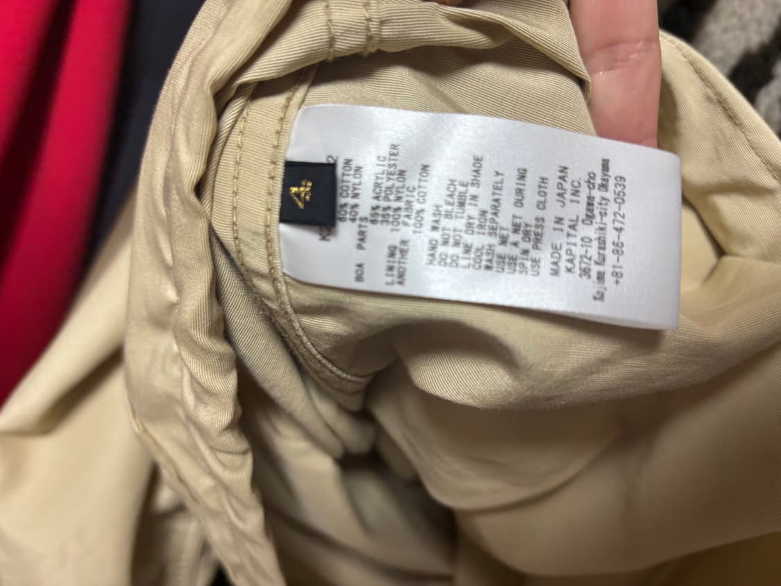 케피탈 아노락 4사이즈 상품이미지3