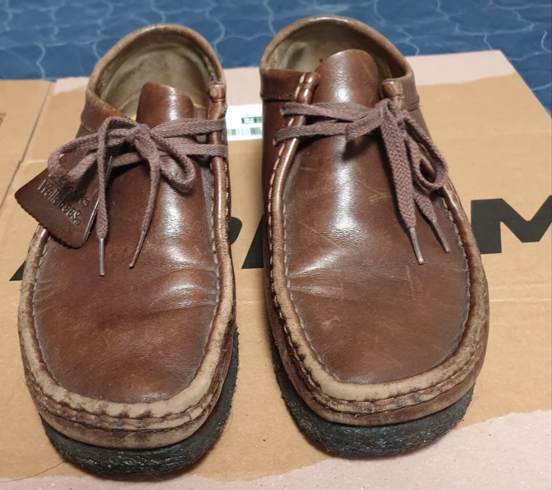 클락스 오리지널스 더비 가죽 왈라비 UK7G (260) 상품이미지1