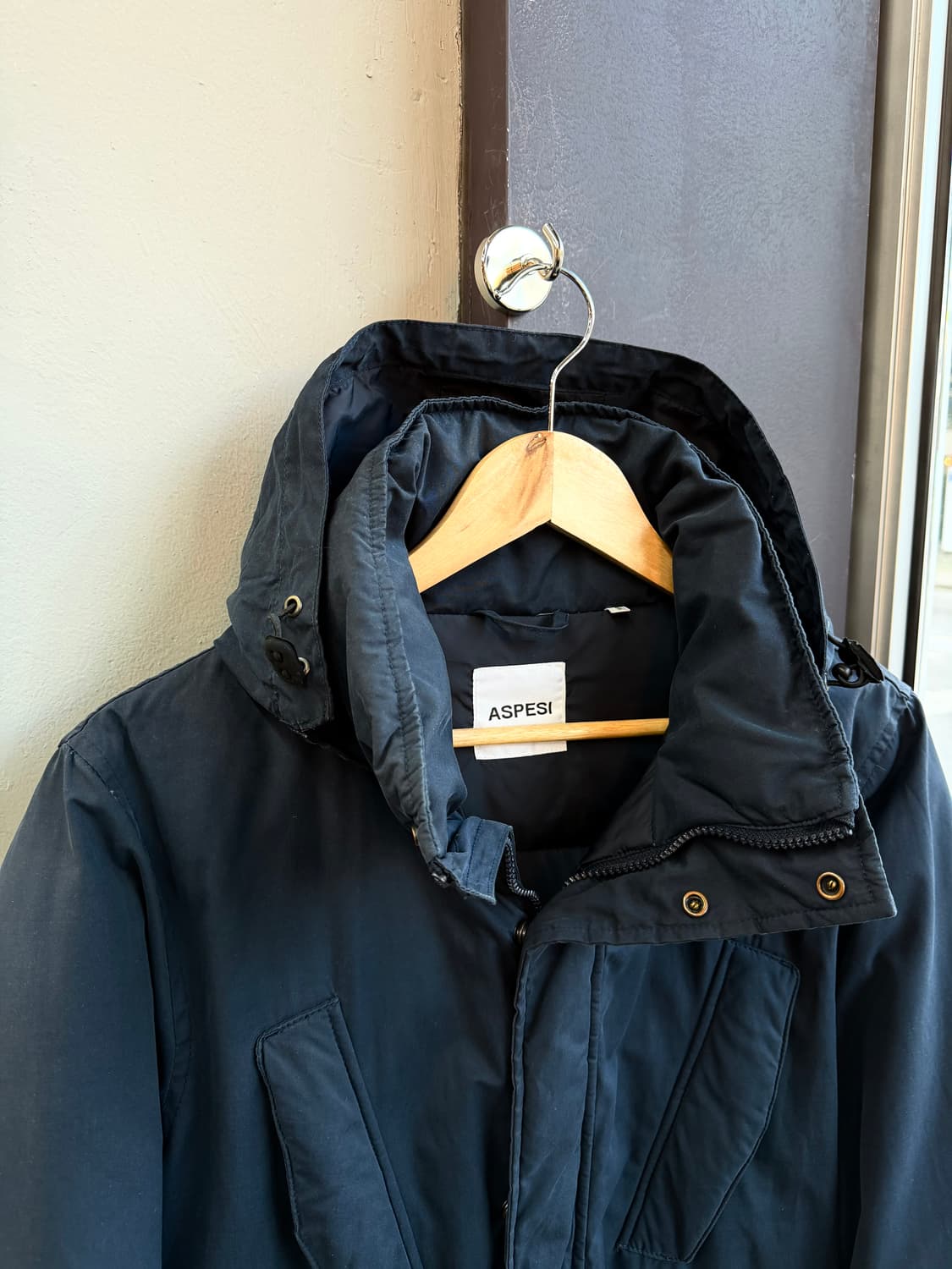 S/ 아스페시 후드 다운 자켓 상품이미지3