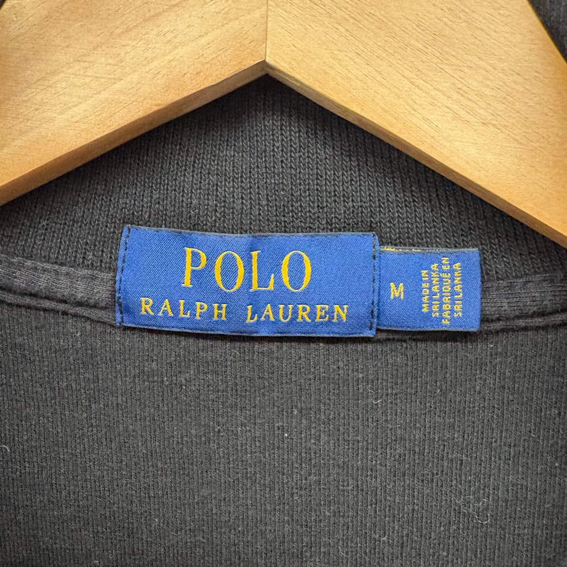 폴로 랄프로렌 블랙 하프집업 남m 상품이미지4