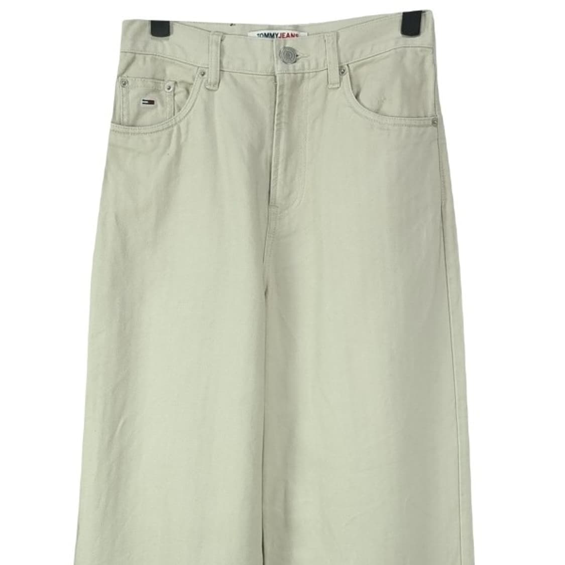 [타미힐피거] 로고 자수 와이드 코튼 팬츠 M19014 상품이미지4