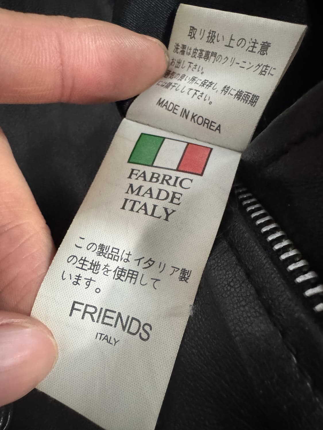 여성 프렌즈 이태리 리얼 양가죽 라이더 자켓 55 상품이미지4