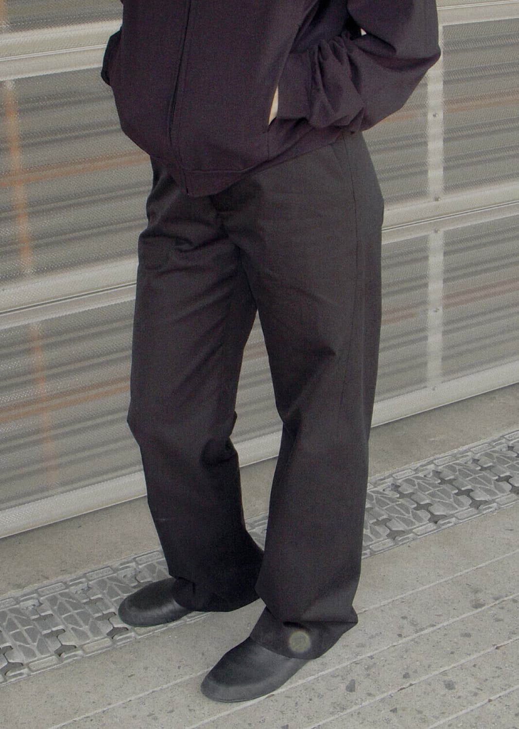 머듈 라운지 팬츠 블랙 (수선) 상품이미지1