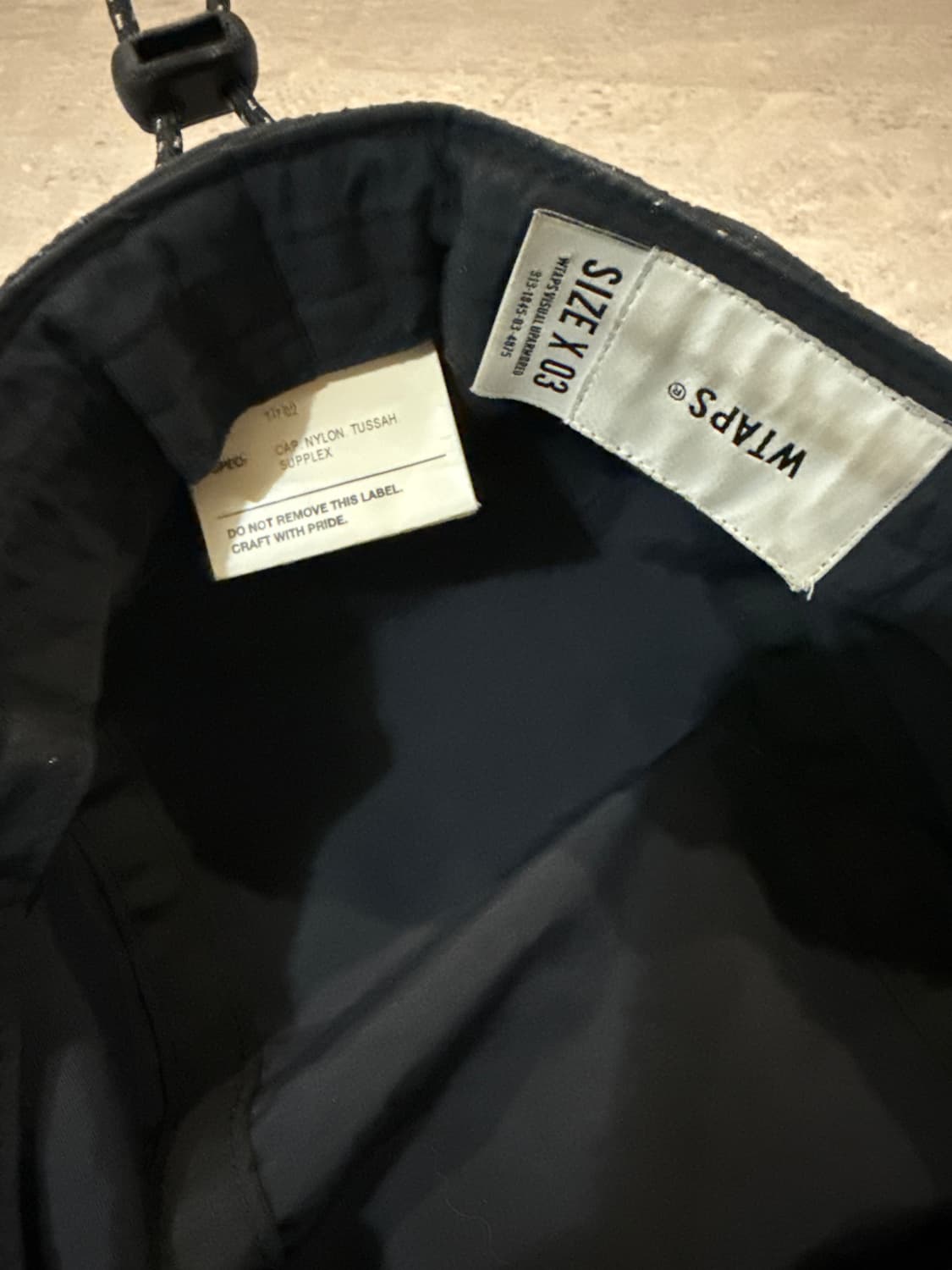 wtaps 더블탭스 t-7 캡 L 상품이미지3