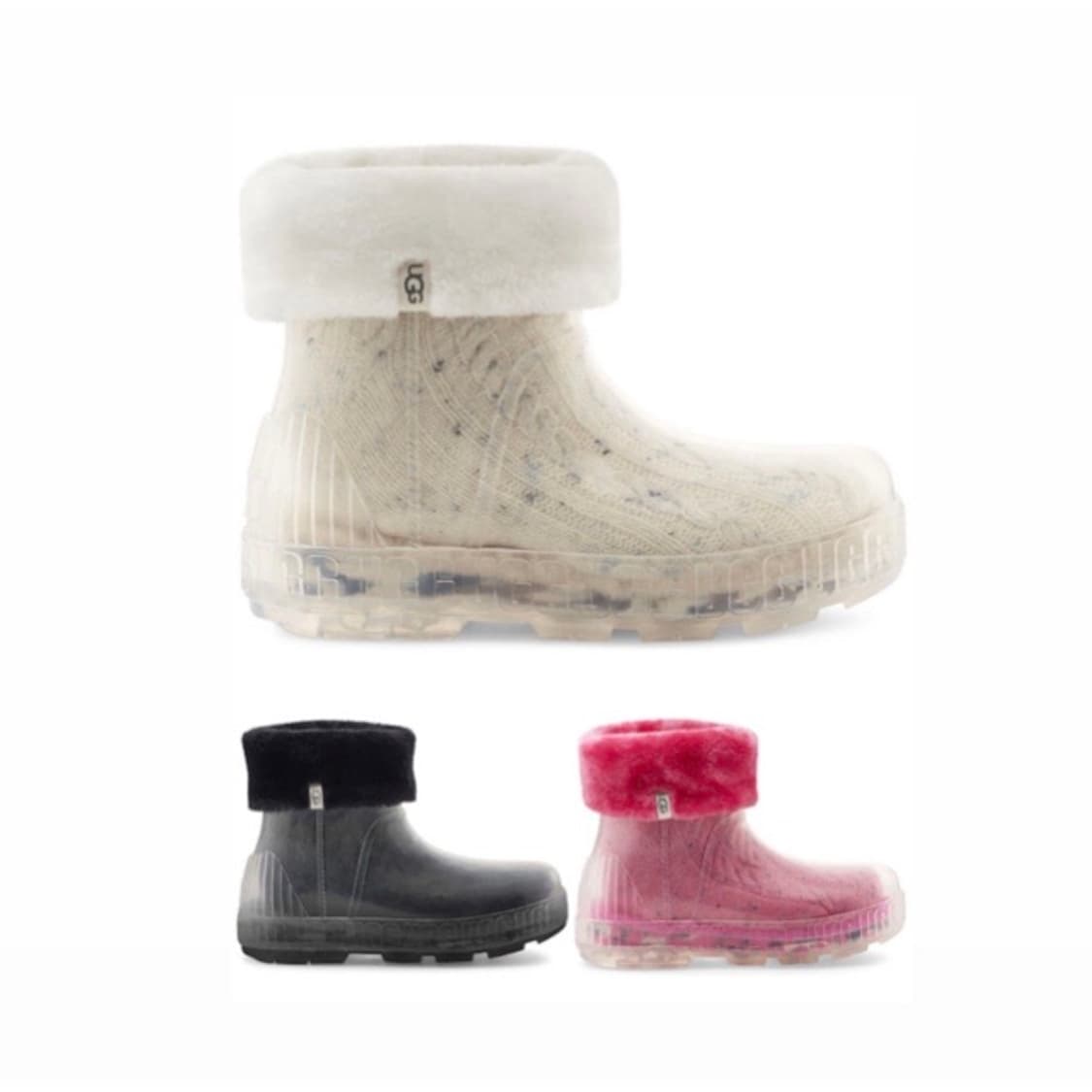 UGG 드리즐리타 클리어 레인 방한 부츠 상품이미지1