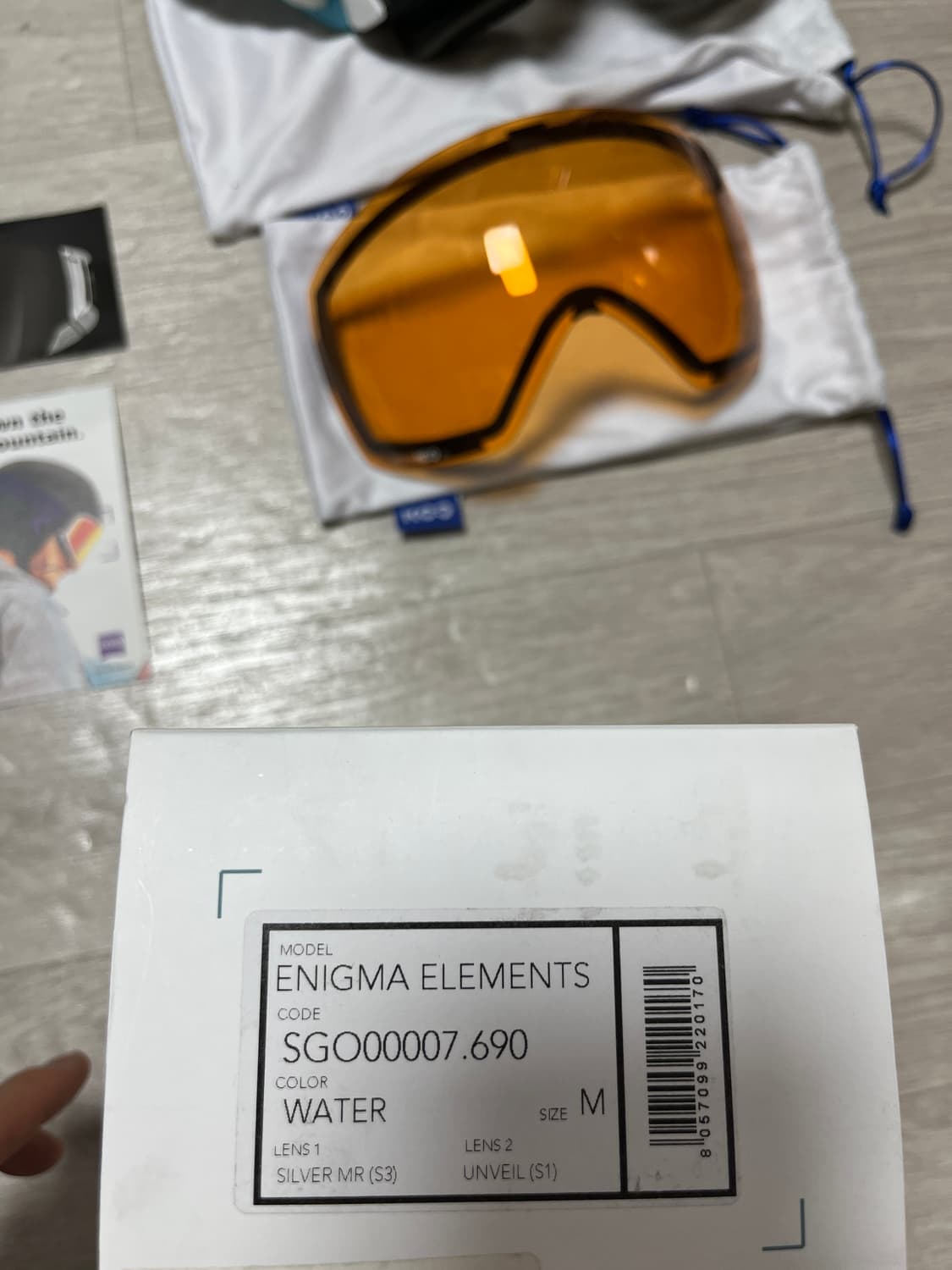 [M] Kask 카스크 KOO engima 스노우 고글 상품이미지6