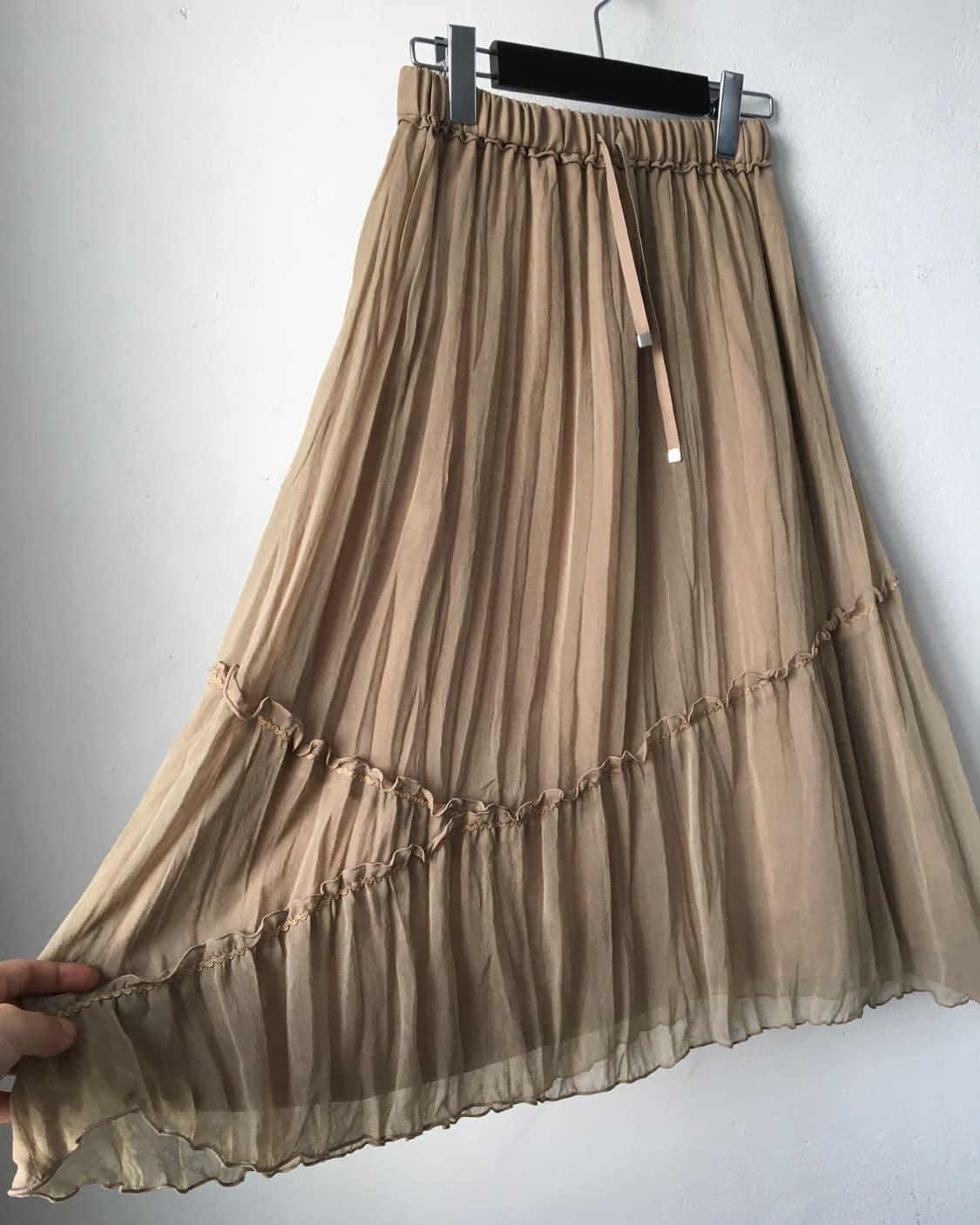 Pleats line detail skirt 상품이미지3