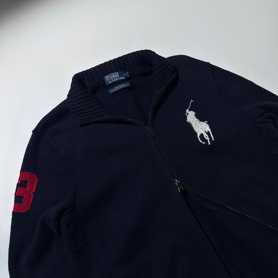 폴로 랄프로렌 빅포니 니트 집업 가디건 상품이미지4