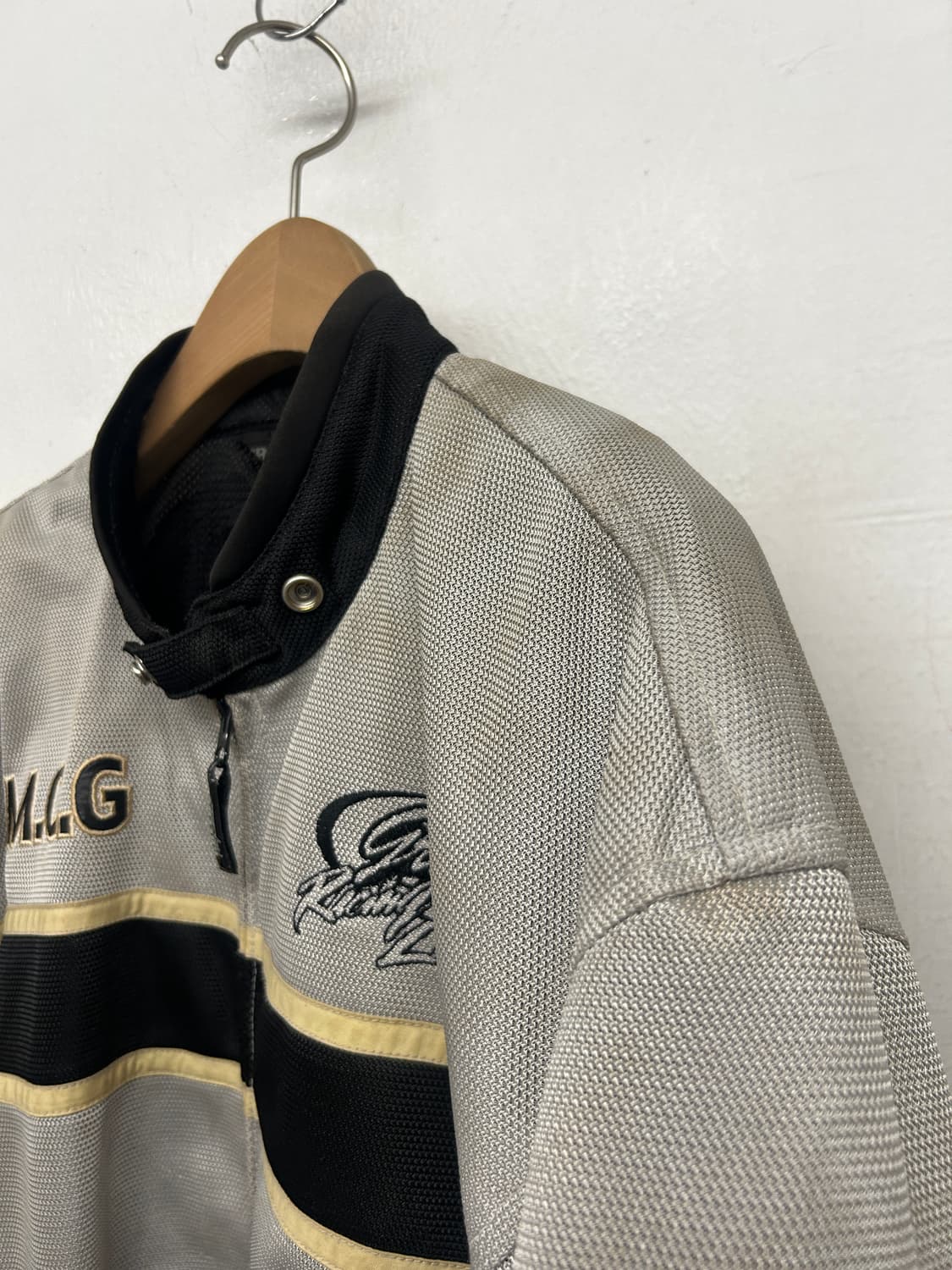 Greedy M.C.G 라이더 자켓 실버/블랙 상품이미지7