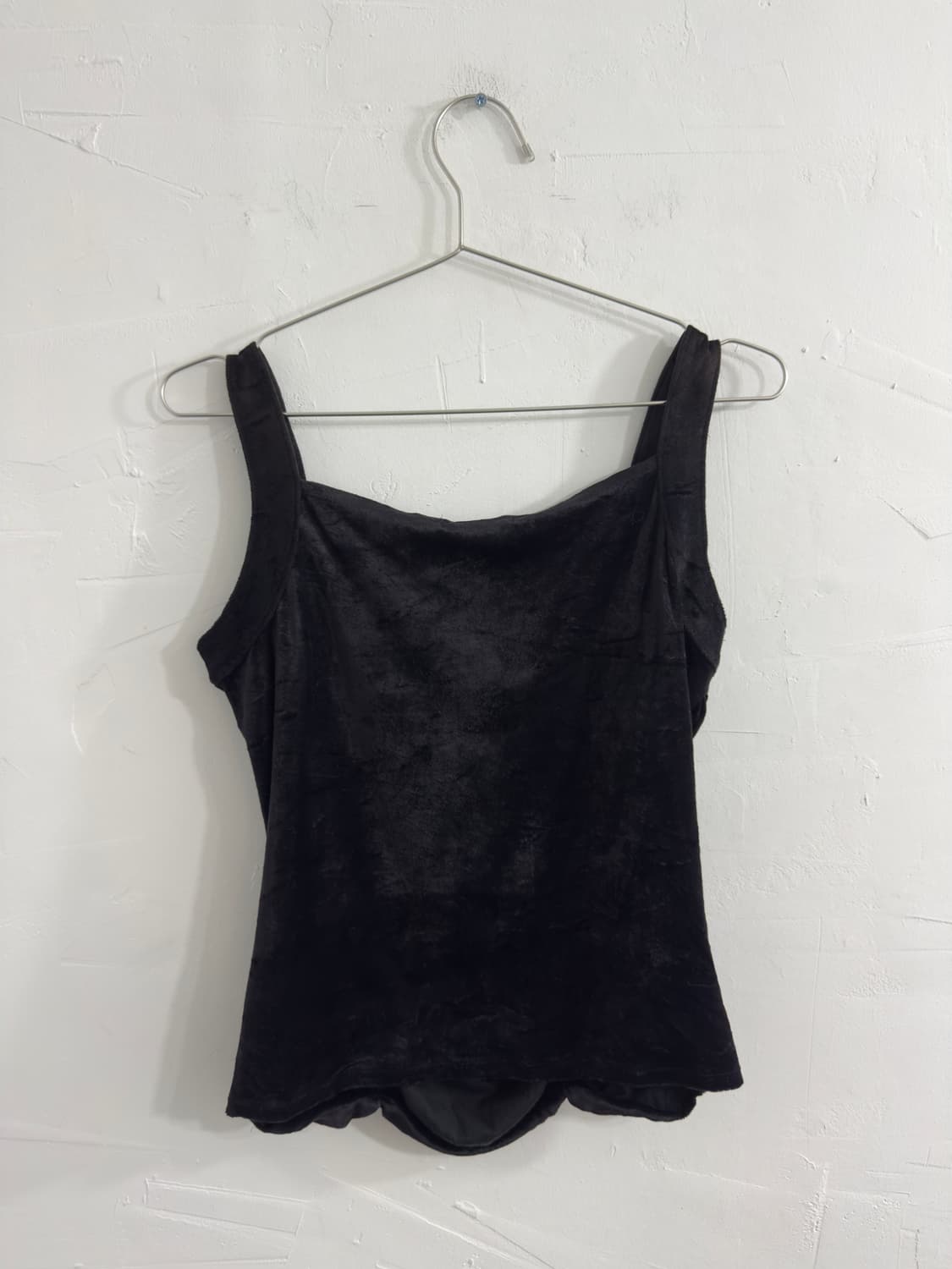 moga velvet shirring sleeveless 상품이미지2