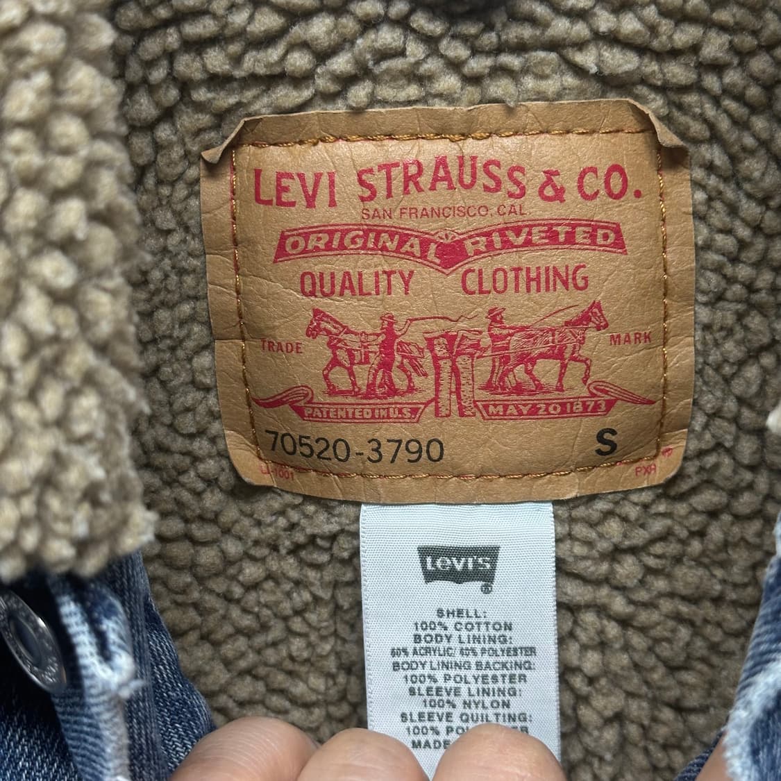 리바이스 쉐르파 자켓 2 상품이미지3