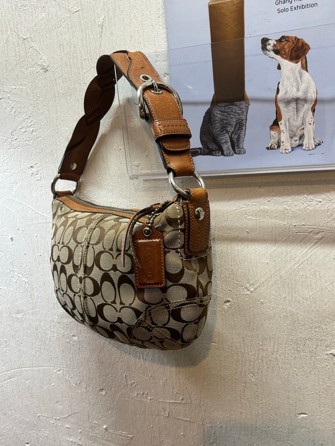 코치 빈티지 시그니처 호보 숄더백 상품이미지5