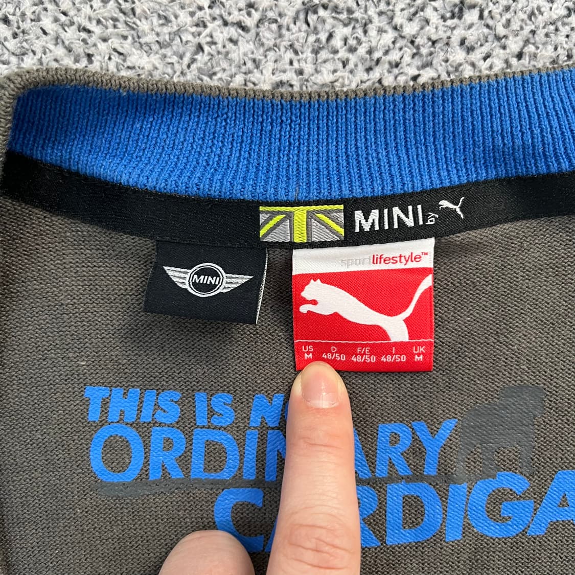 M 푸마X미니 니트 가디건 0320M 상품이미지2