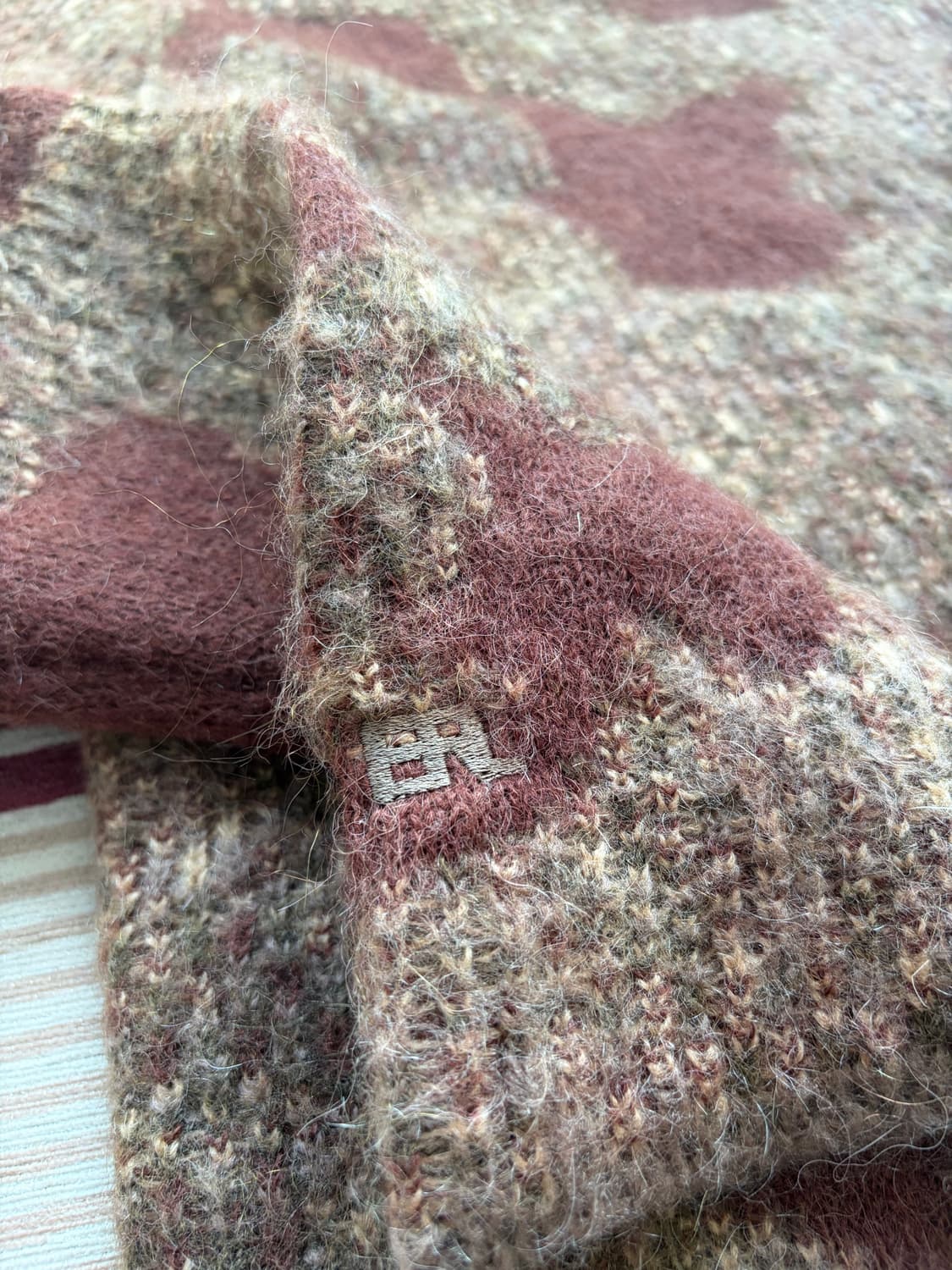 Erl 모헤어 자카드 니트 상품이미지2