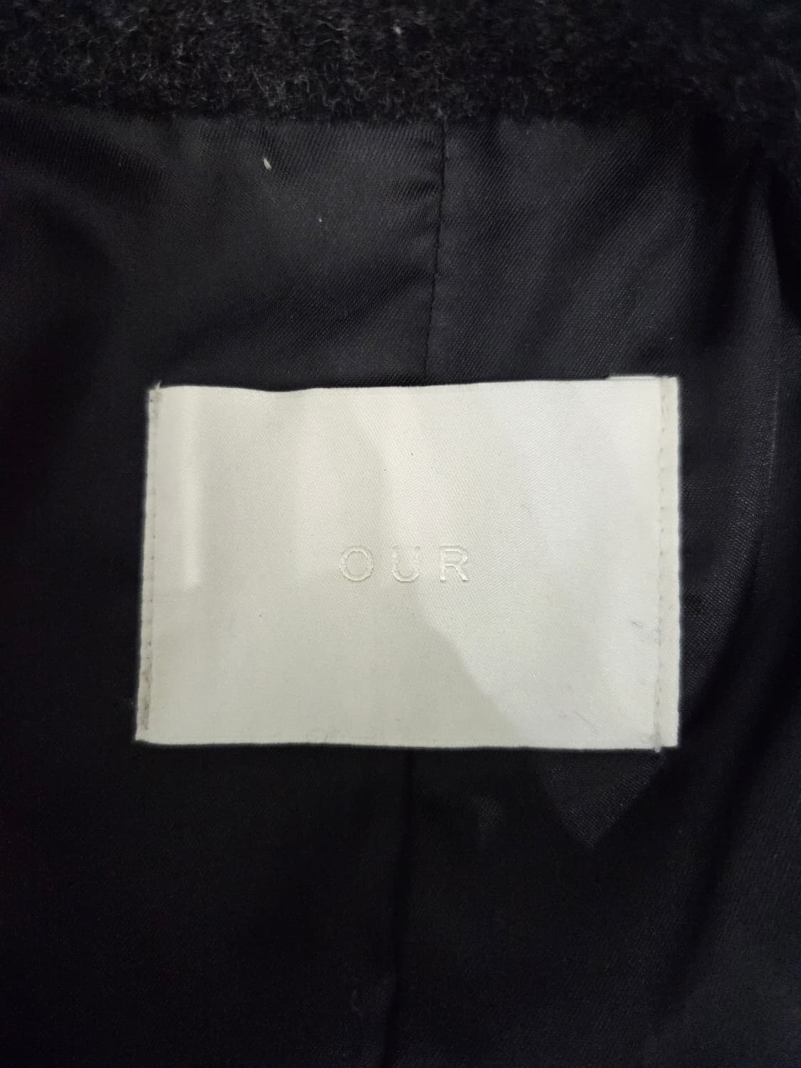 OUR 울 캐시미어 벨티드 롱 코트 상품이미지7