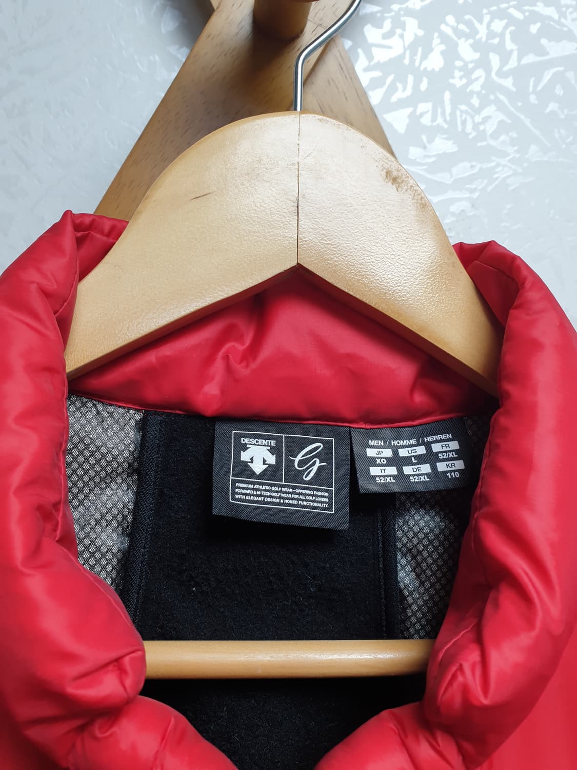 [xxl/110] 데상트골프 다운 경량패딩 스윙자켓 상품이미지4