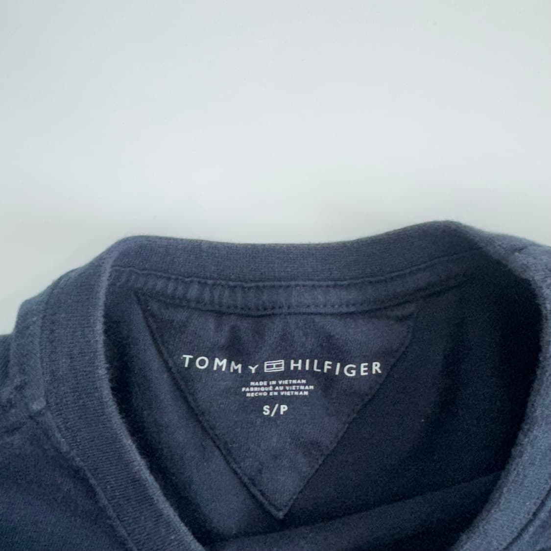 Tommy Hilfiger 타미힐피거 네이비 반팔 상품이미지5