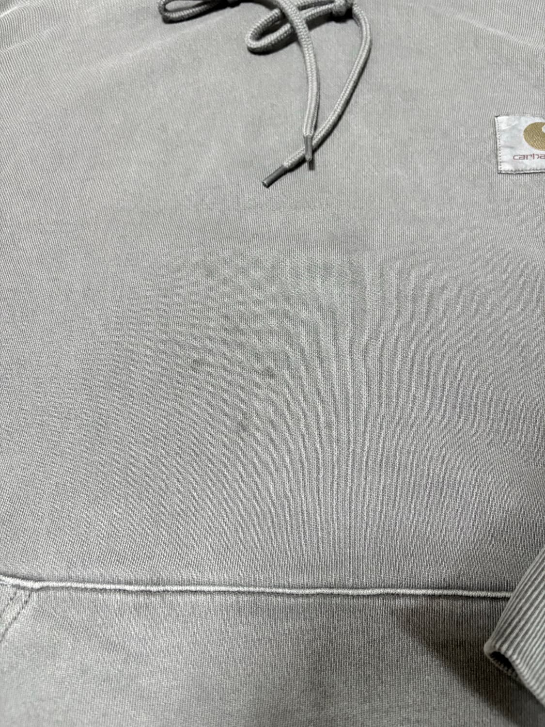 칼하트wip 넬슨 후드티 워시드블랙 XL 상품이미지4