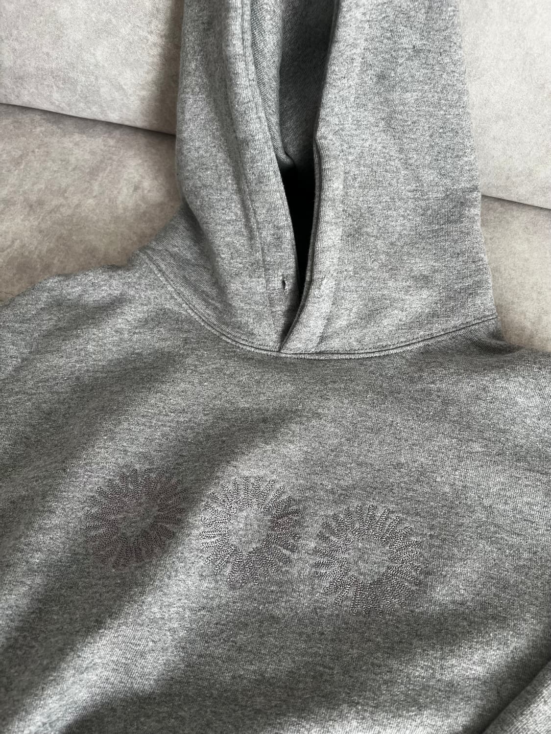 999휴머니티 EVD 후드티 멜란지 그레이 상품이미지6