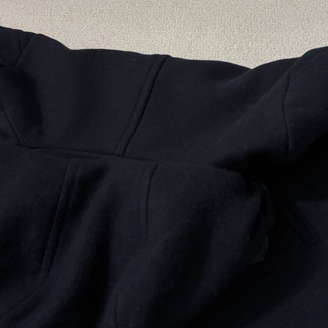 일본빈티지 Urban research doors 다크네이비 후드 코트 상품이미지5