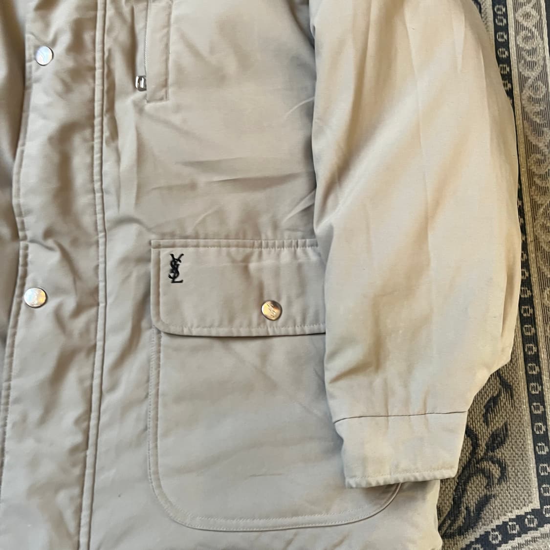 105 입생로랑 리버서블 다운 패딩/W2503 상품이미지4