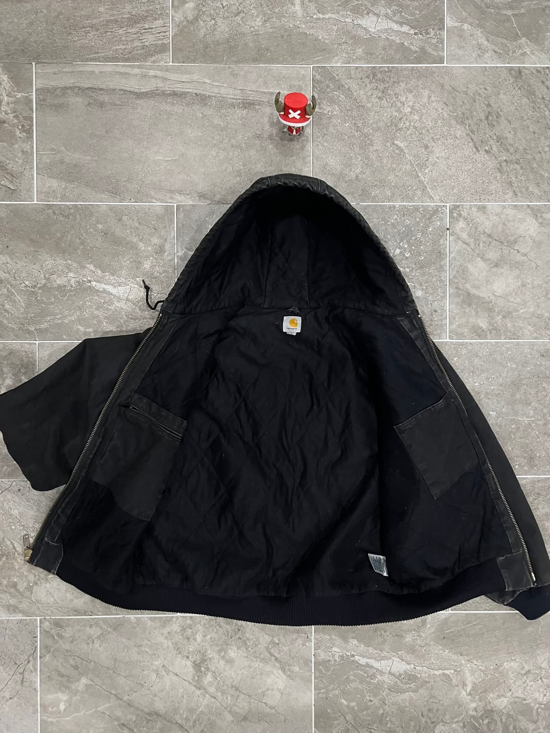 (XL) 칼하트 덕 액티브 후드자켓 J130 BLK 블랙 상품이미지3