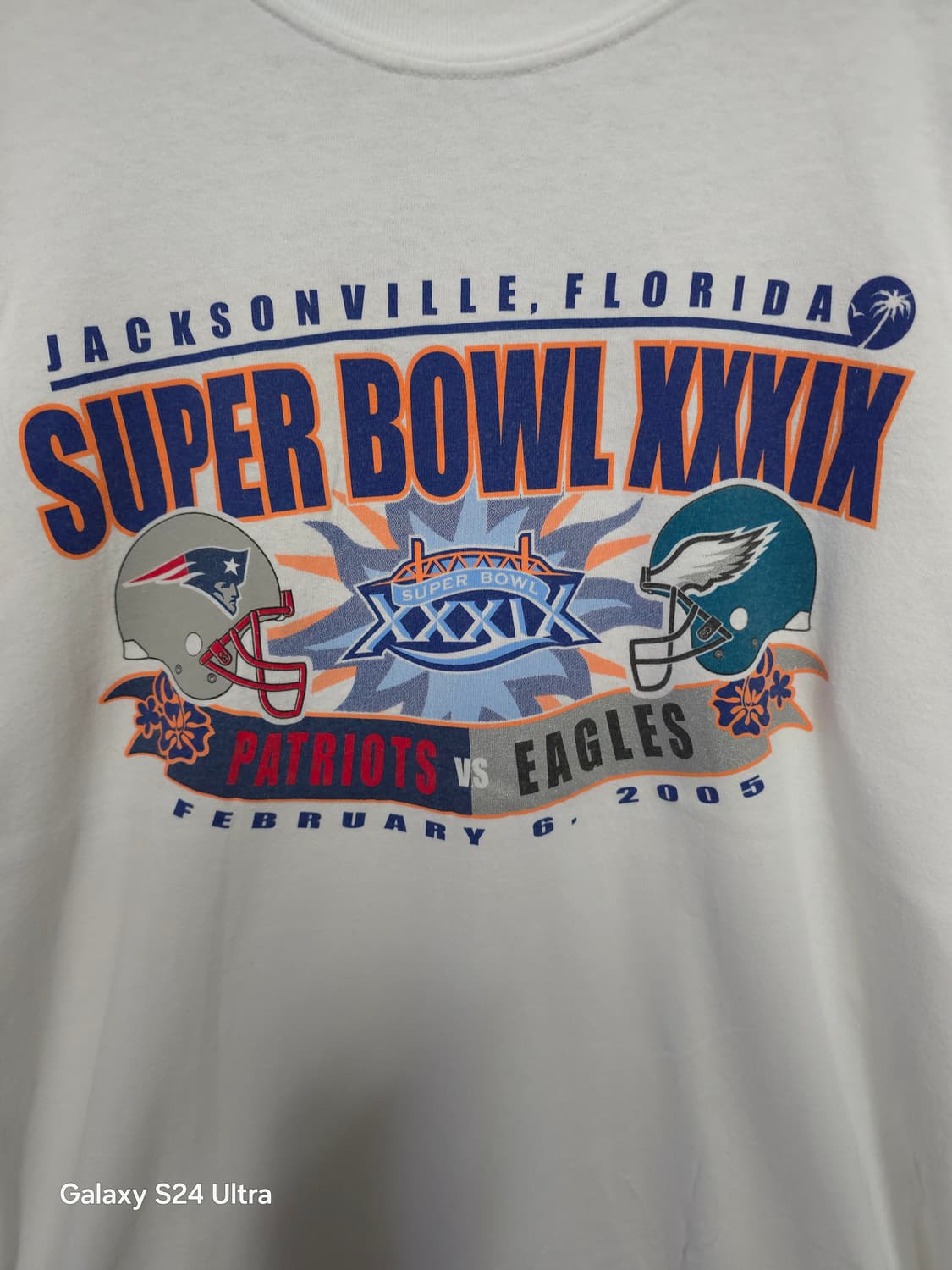 NFL 2005년 슈퍼볼 반팔티 XL ✨️정품✨️ 상품이미지4