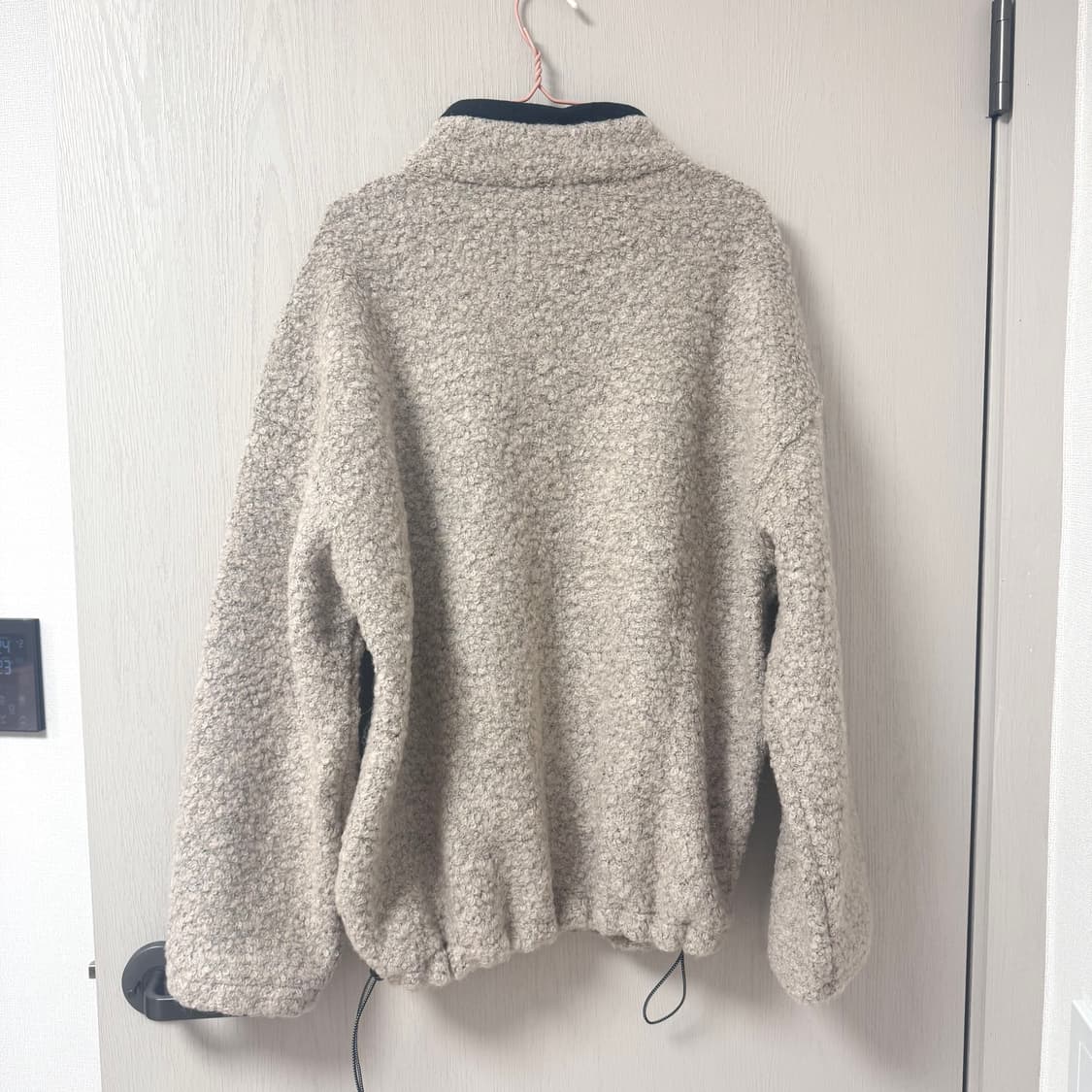 모노하 컬리 플리스 자켓 베이지 상품이미지3