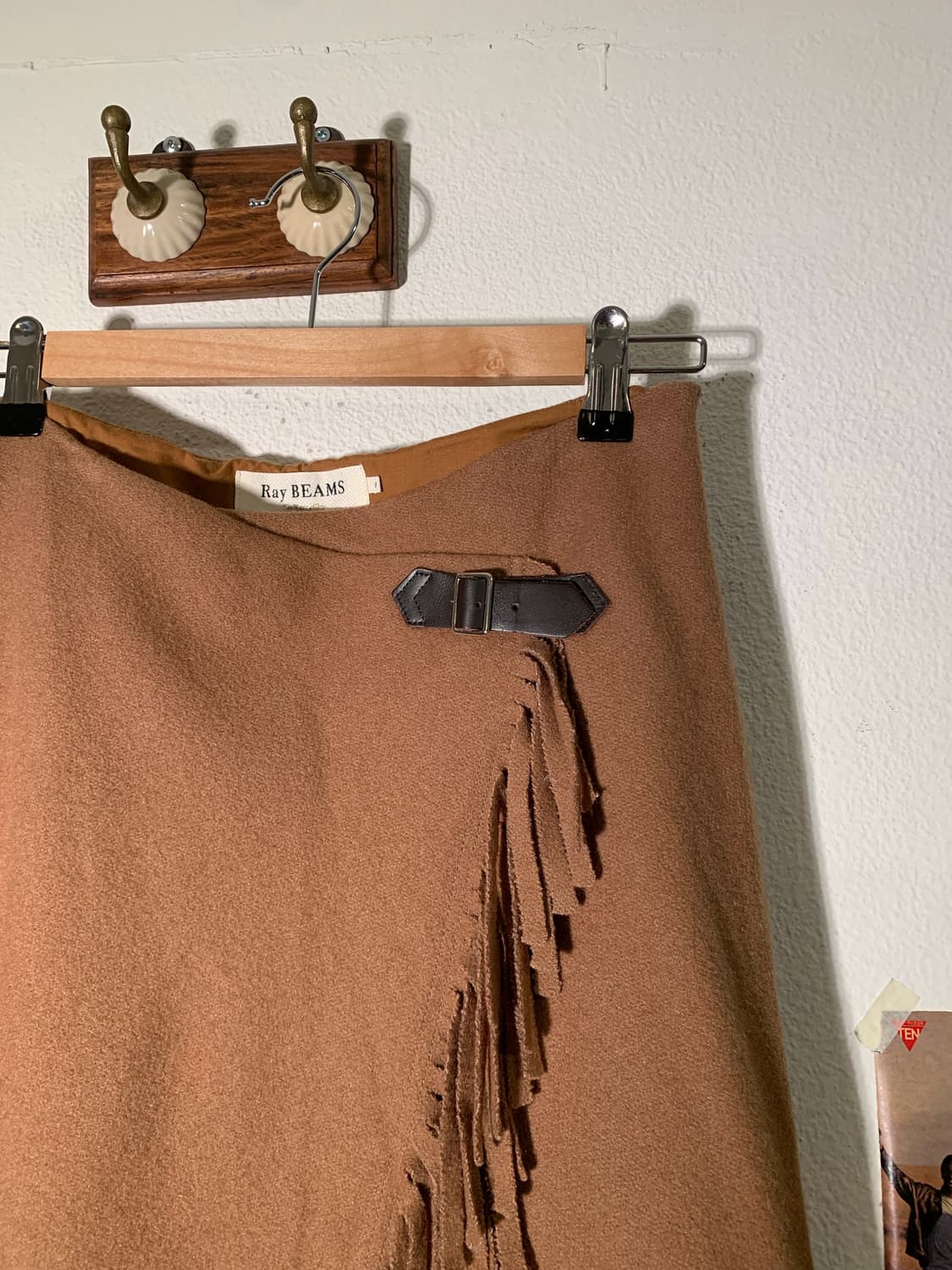 레이빔즈 프린지 랩스커트 상품이미지2