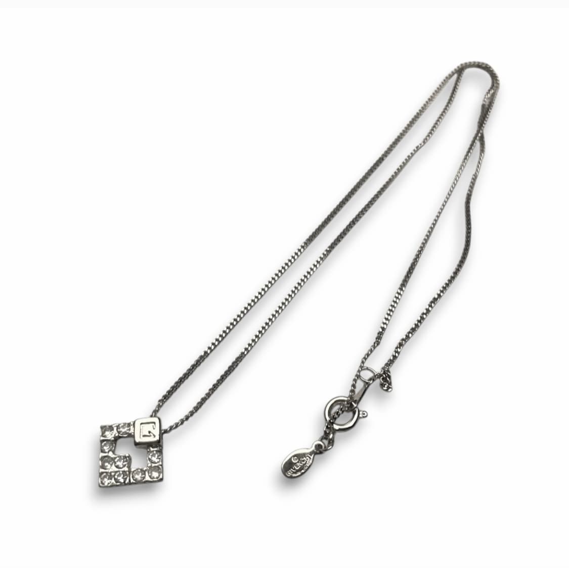 지방시 로고 큐빅 스퀘어  목걸이 상품이미지4
