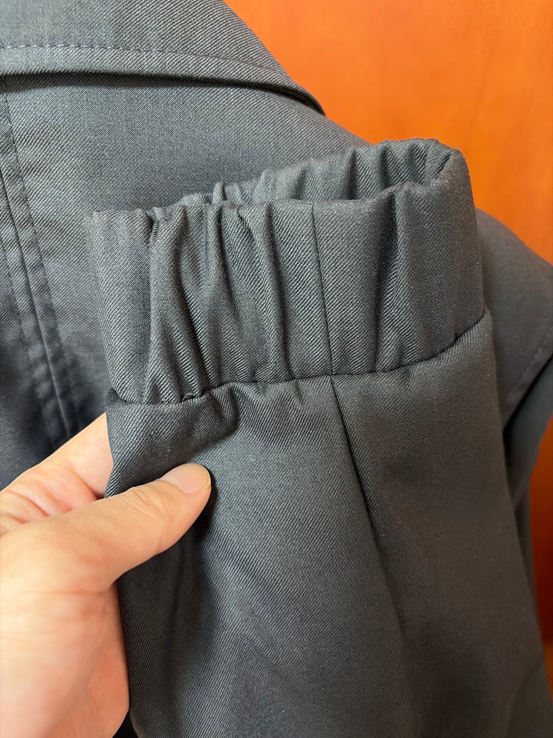 애드오프 FRAGMENT JUMPER CHARCOAL m사이즈 상품이미지3