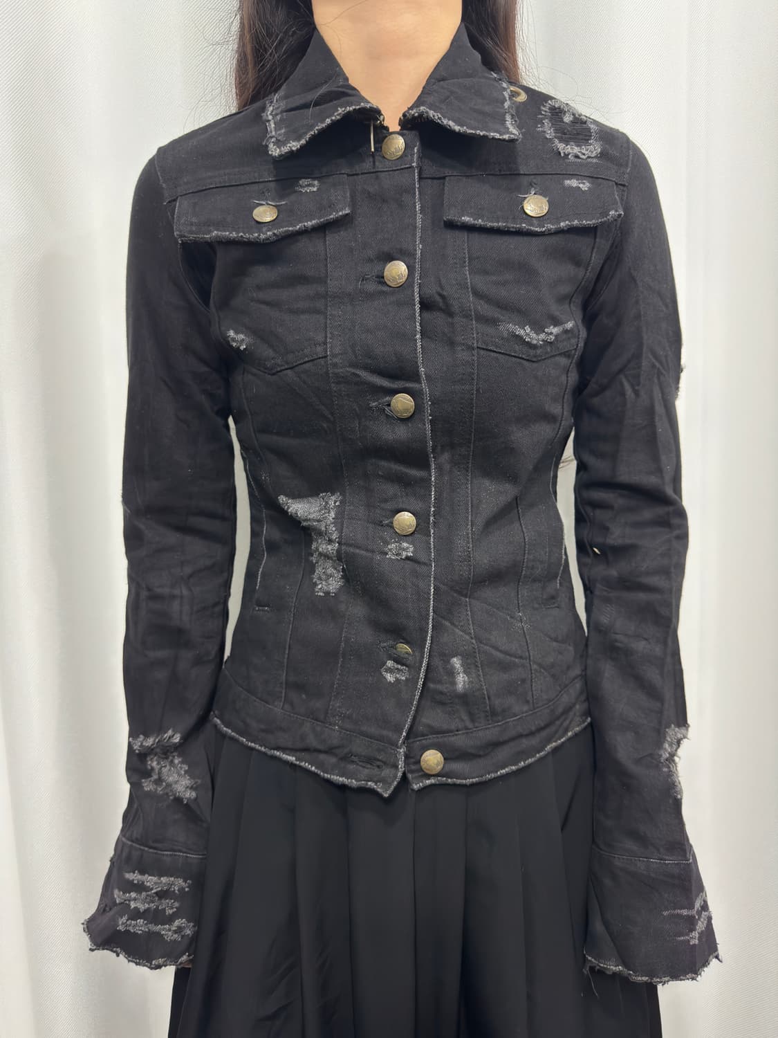 lgb damage denim jacket 상품이미지1