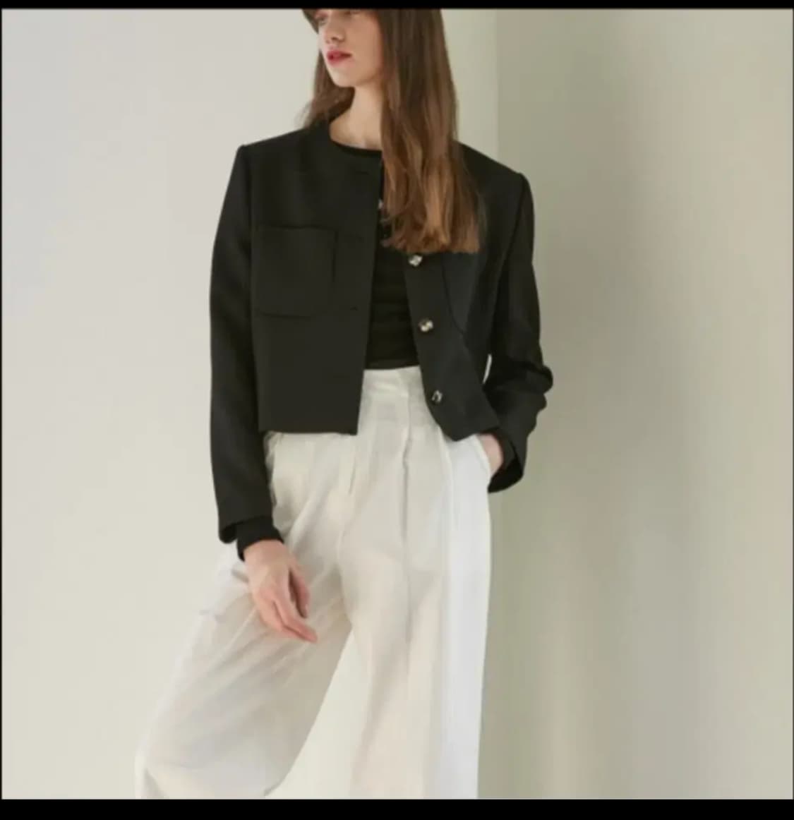 에고이스트크롭자켓 상품이미지2