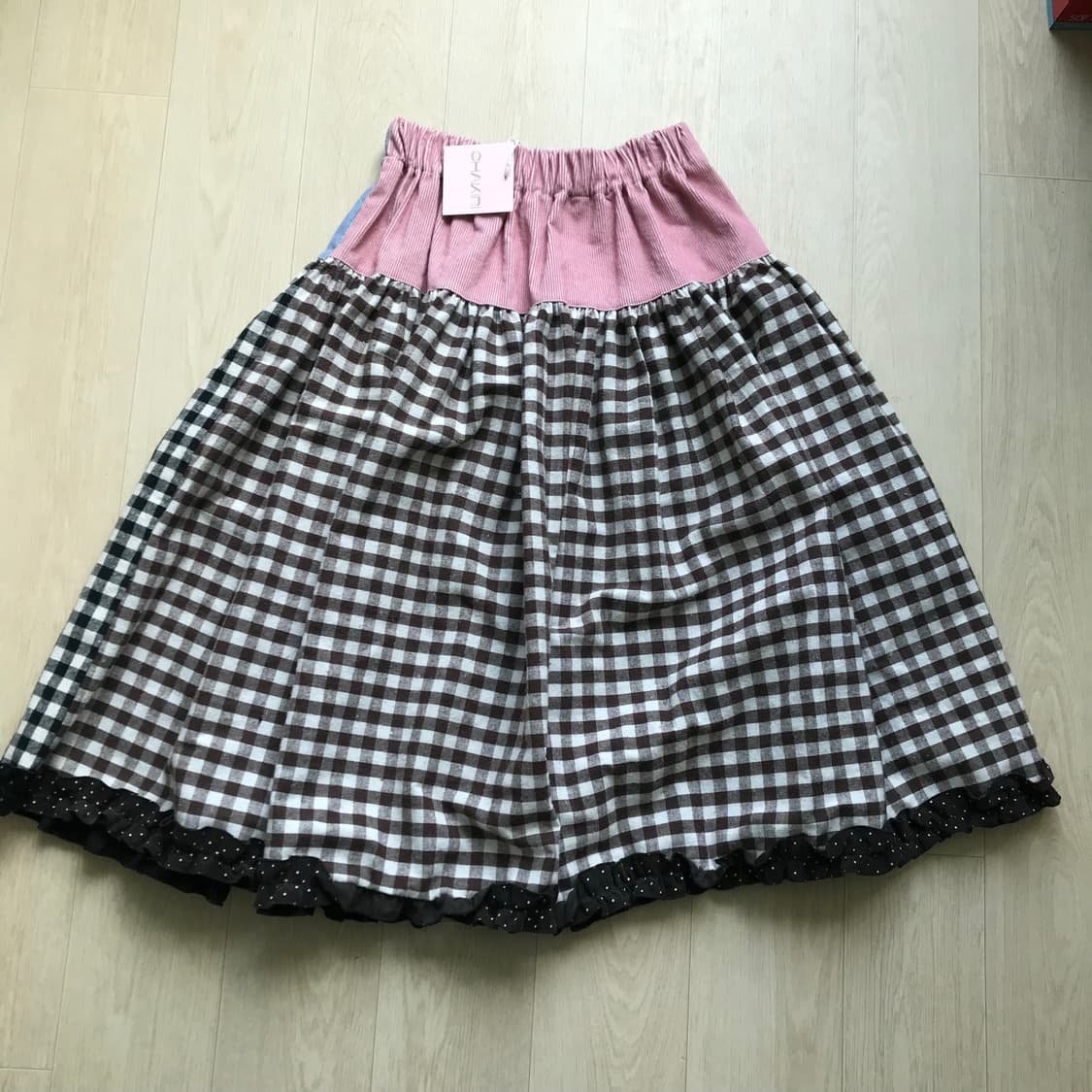 샤키리 롱 스커트 상품이미지1
