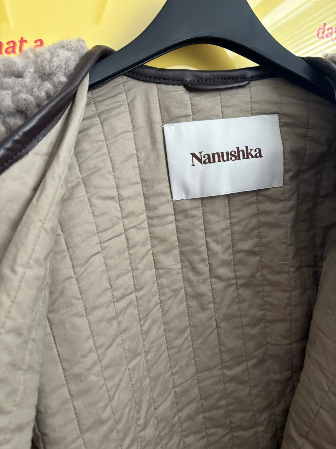 Nanushka 나누쉬카 푸들 코트 S 상품이미지5