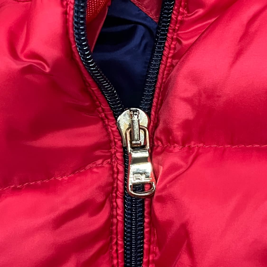 [정품/XS] 폴로 랄프로렌 레드 패딩 조끼 b16 상품이미지6