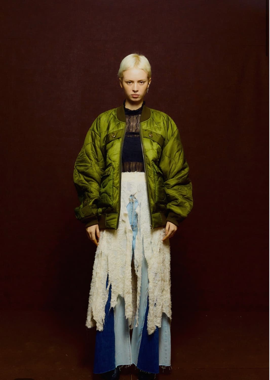 올리언스 스토어 퀄티드 패딩 상품이미지3