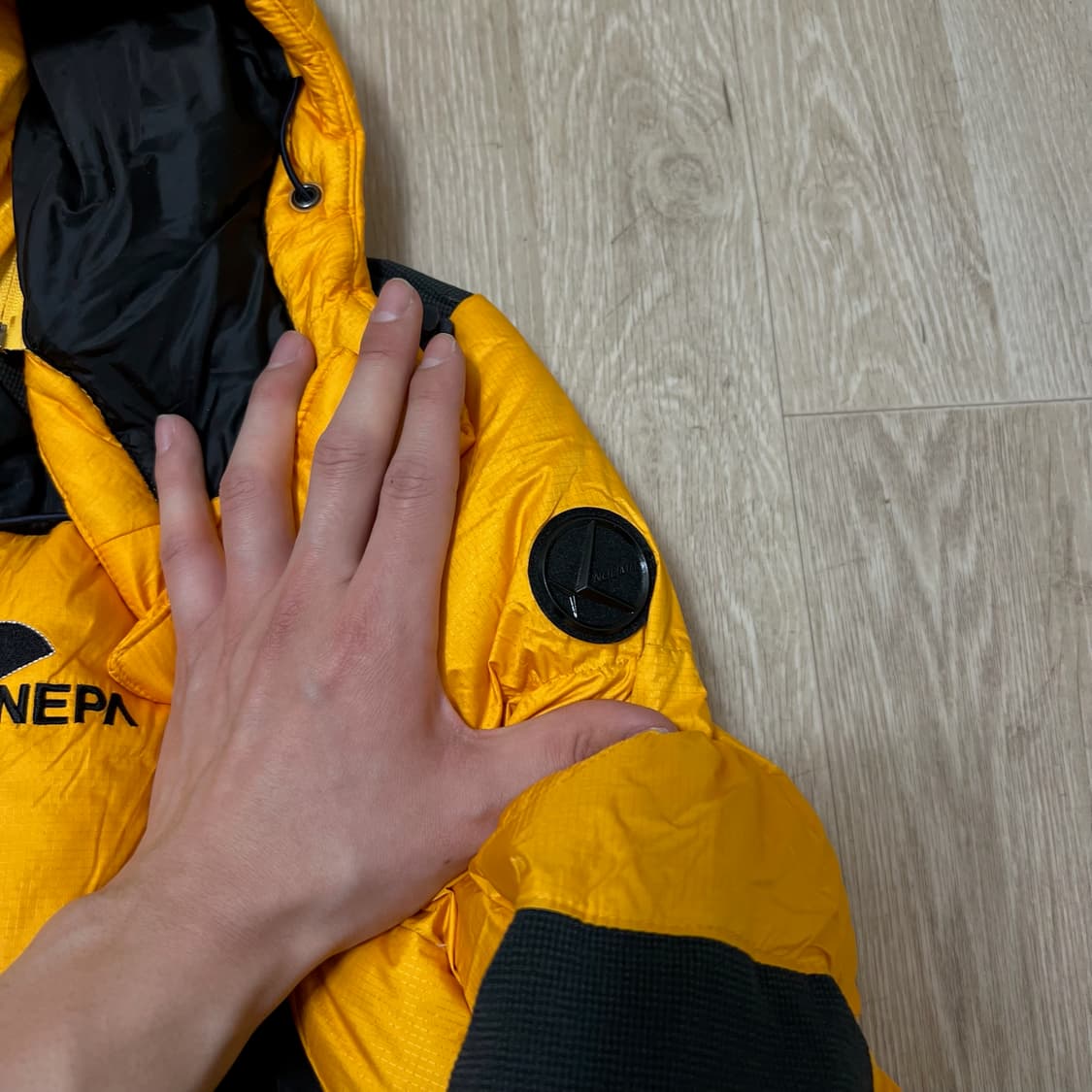 네파 남성 덕다운 800 후드 패딩 M/95  상품이미지5