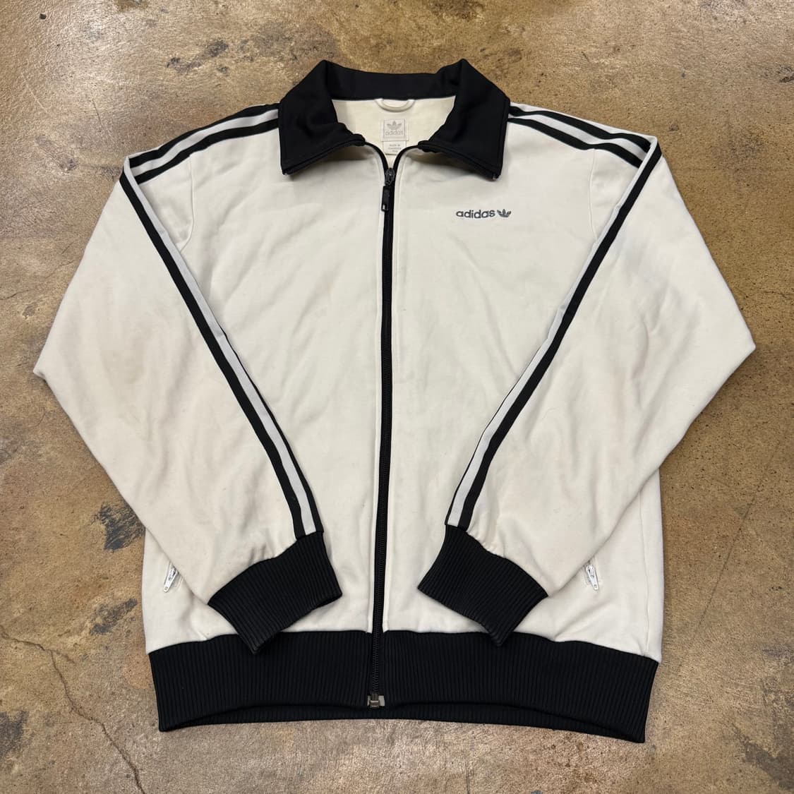 아디다스 흰검 화이트 블랙 베켄바우어 트랙탑 져지 상품이미지2