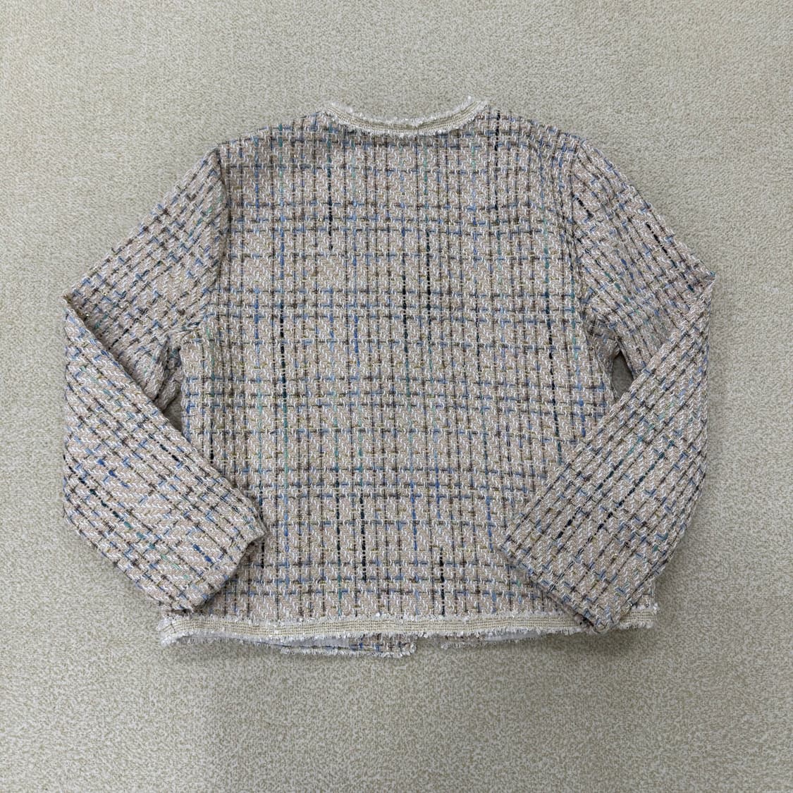 F 샐리 여성 트위드 자켓 0129T1 상품이미지2