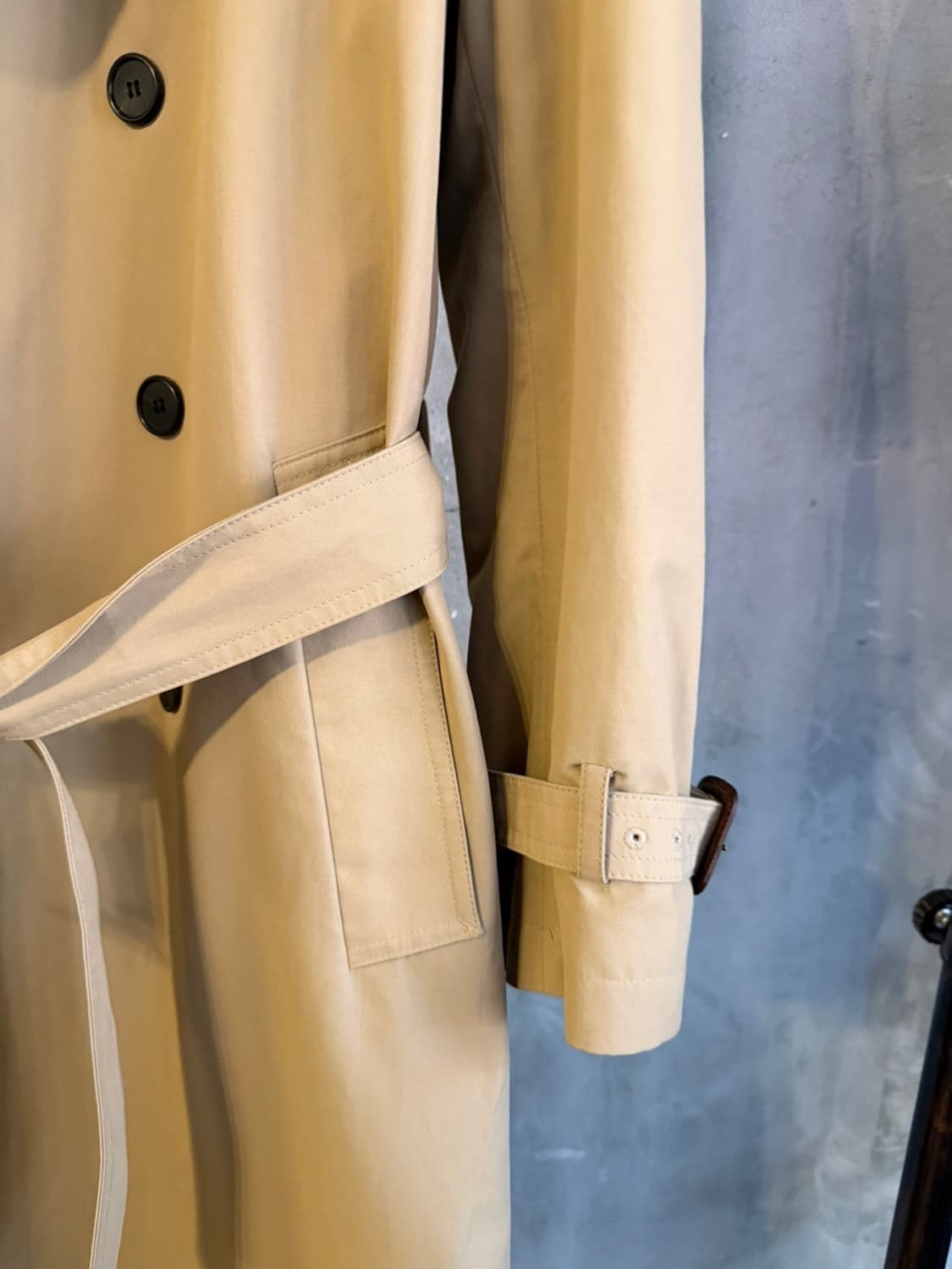 클럽모나코 더블 트렌치코트 100 상품이미지7