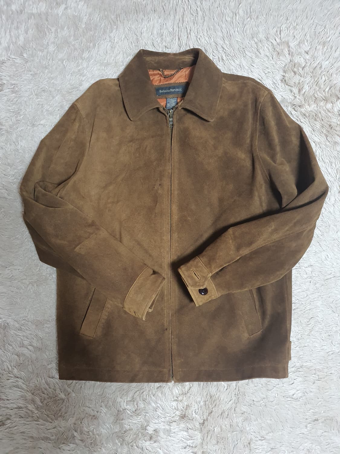 바나나리퍼블릭 스웨이드 자켓 사이즈 100 상품이미지1