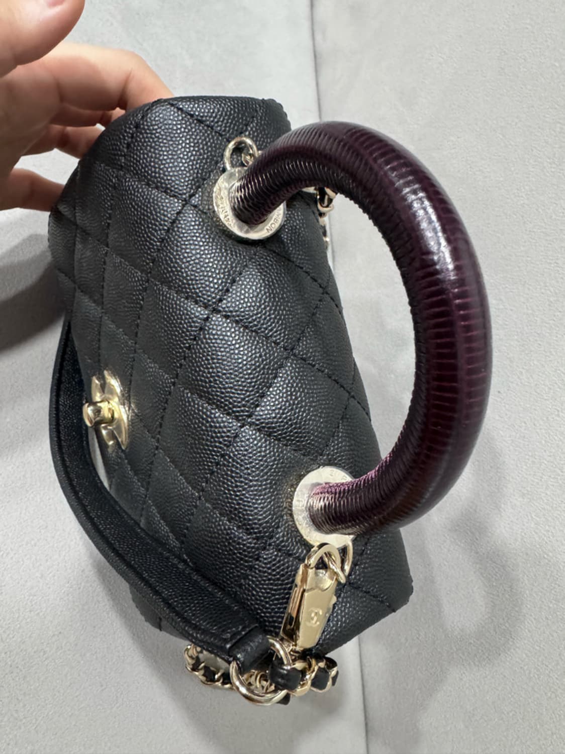 정품 새상품 샤넬 코코핸들 미니 20cm (초미니,나노미니,woc 아님) 상품이미지2