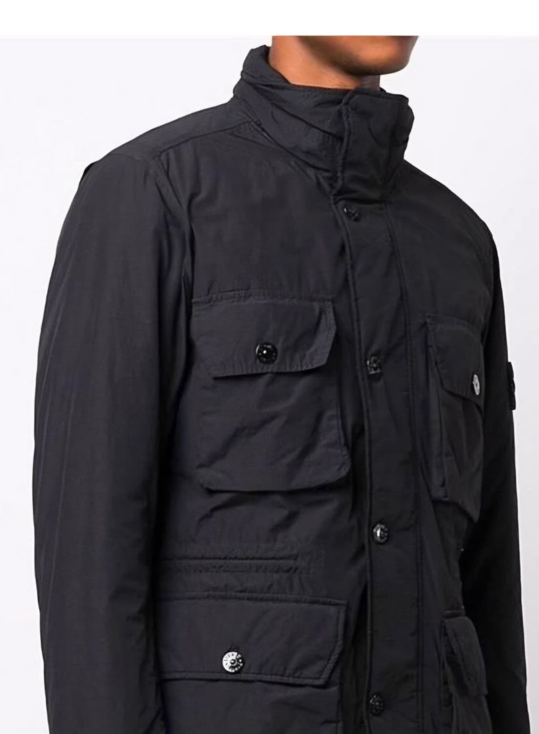 스톤아일랜드/NASLAN LIGHT프리마로프트 패딩/블랙/M 상품이미지8